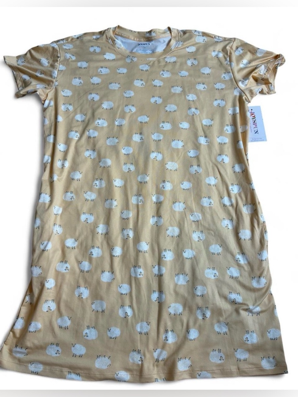 NWT Joyspun Nightgown Lounge Small medium Sheep soft